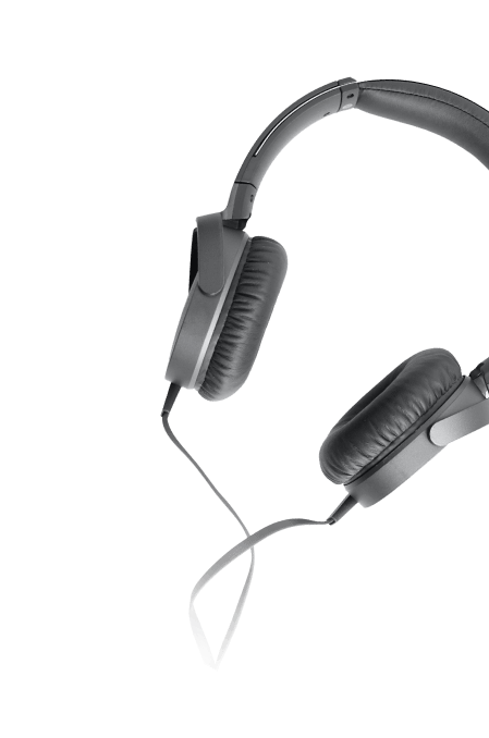 freelance voice over artist headphone